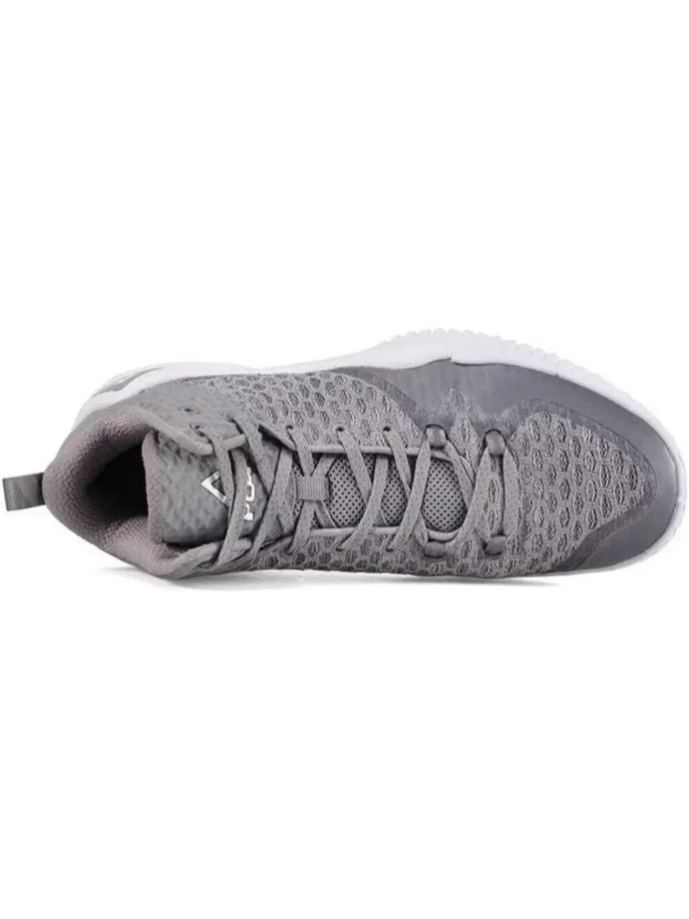 Men's Silver Gray Lou Williams Streetball Outdoor Breathable Basketball Shoes